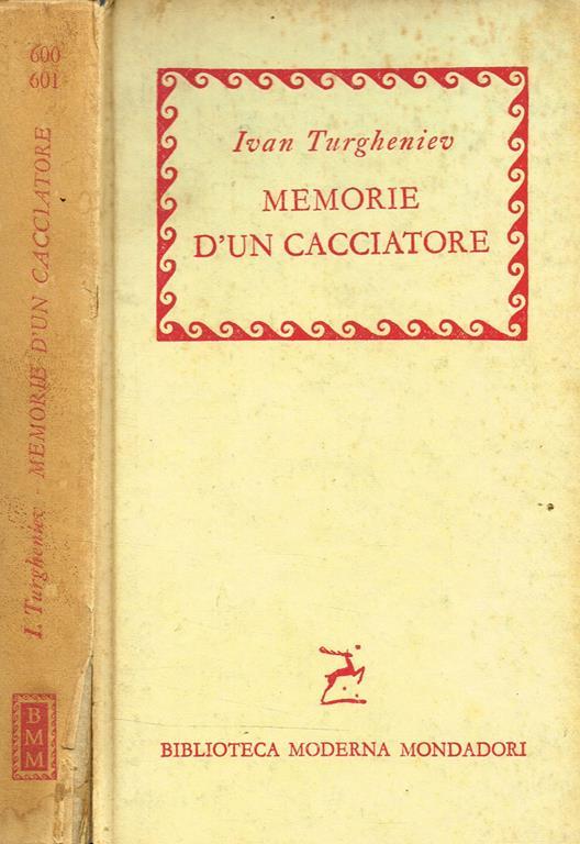 Memorie D'Un Cacciatore - Ivan Turgenev - copertina