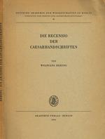 Die Recensio Der Caesarhandschriften