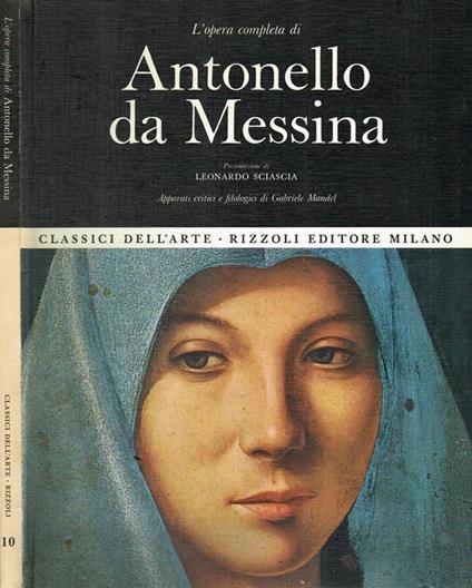 Antonello Da Messina. L'Opera Completa - copertina