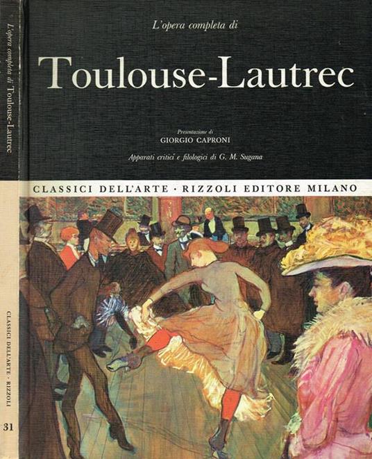 Toulouse-Lautrec. L'Opera Completa - copertina