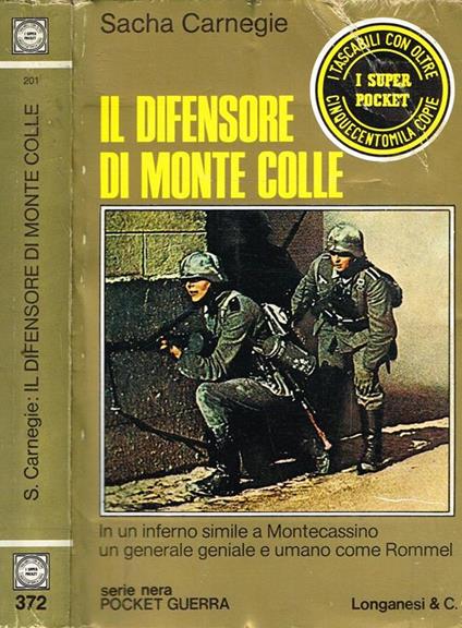 Il Difensore Di Monte Colle - Sacha Carnegie - copertina