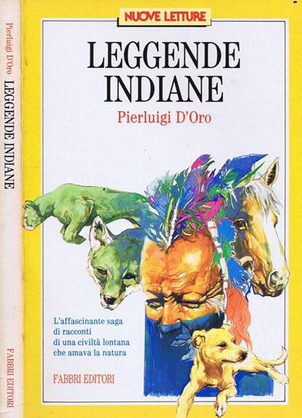 Leggende Indiane - Pierluigi D'Oro - copertina