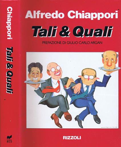 Tali & Quali - Alfredo Chiappori - copertina