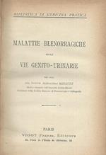 Malattie blenorragiche delle vie genito-urinarie