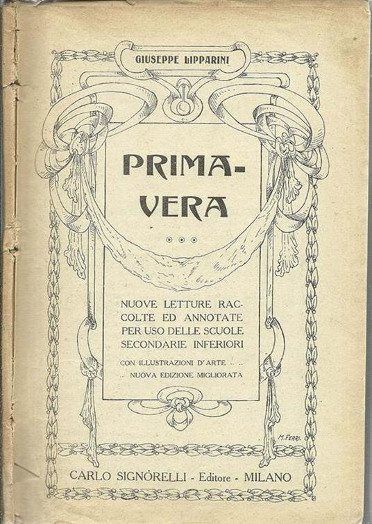 Primavera - Giuseppe Lipparini - copertina