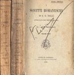 I sonetti romaneschi Vol. I. II. pubblicati dal nipote Giacomo