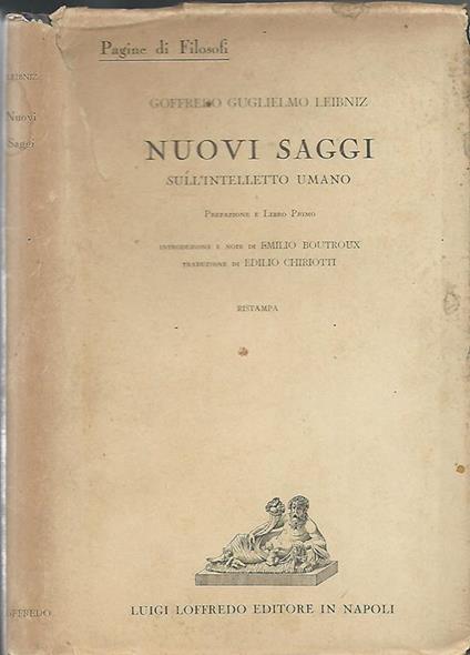 Nuovi Saggi. Sull'intelletto umano - copertina