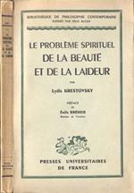 Le problème spirituel de la beautè et de la laiduer