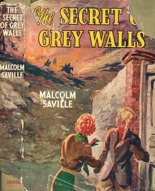 The Secret Of Grey Walls - Malcom Saville - copertina