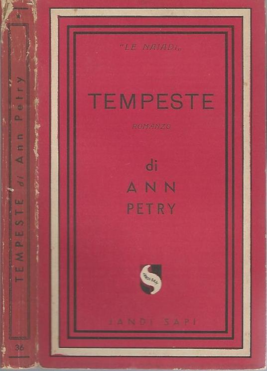 Tempeste - Ann Petry - copertina