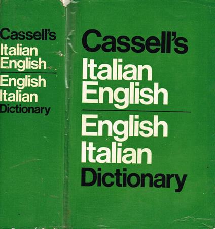 Cassell'S Italian-English English-Italian Dictionary - copertina