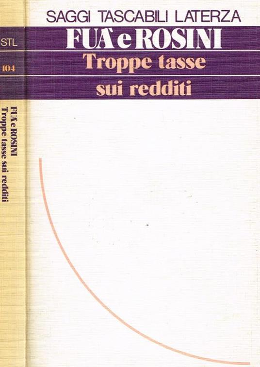 Troppe Tasse Sui Redditi - copertina