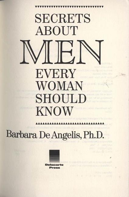 Secrets about men. Every woman should know - copertina