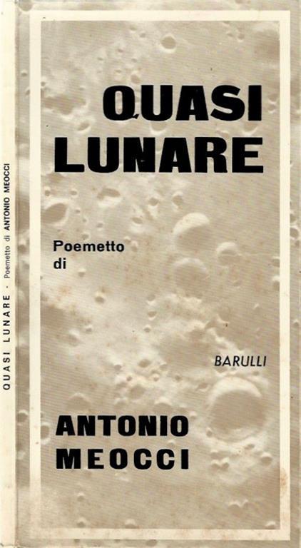 Quasi Lunare - Antonio Meocci - copertina