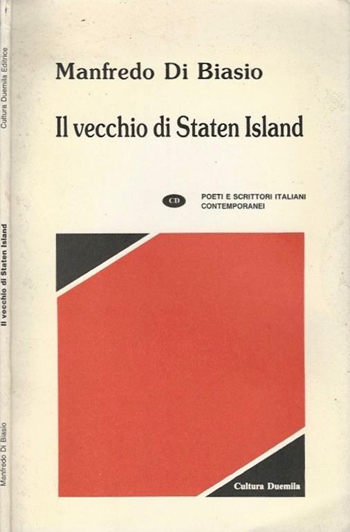 Il vecchio di Staten Island - Manfredo Di Biasio - copertina