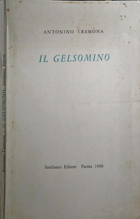 Il Gelsomino - Antonino Cremona - copertina