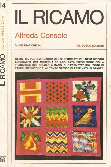 Il ricamo - Alfreda Console - copertina