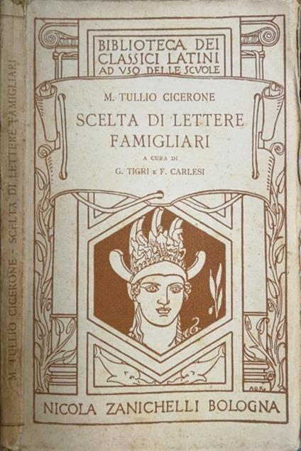 Scelta Di Lettere Famigliari - M. Tullio Cicerone - copertina