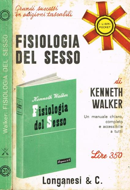 Figiologia Del Sesso - Kenneth Walker - copertina