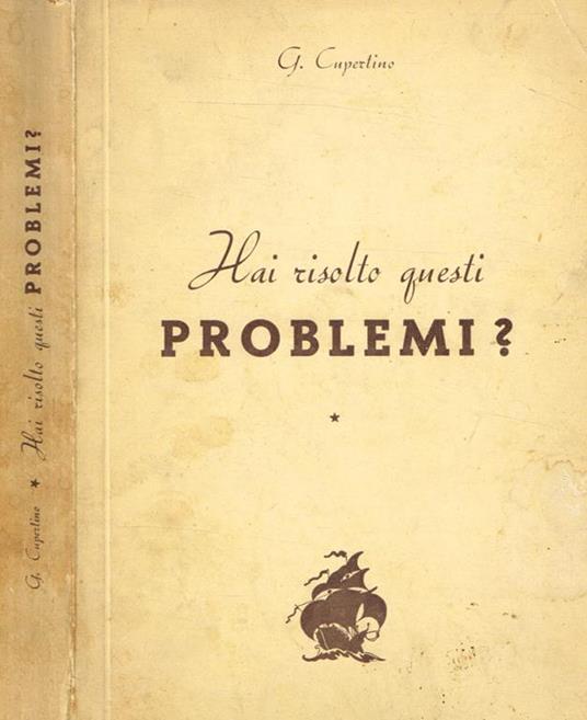 Hai Risolto Questi Problemi? - G Cupertino - copertina