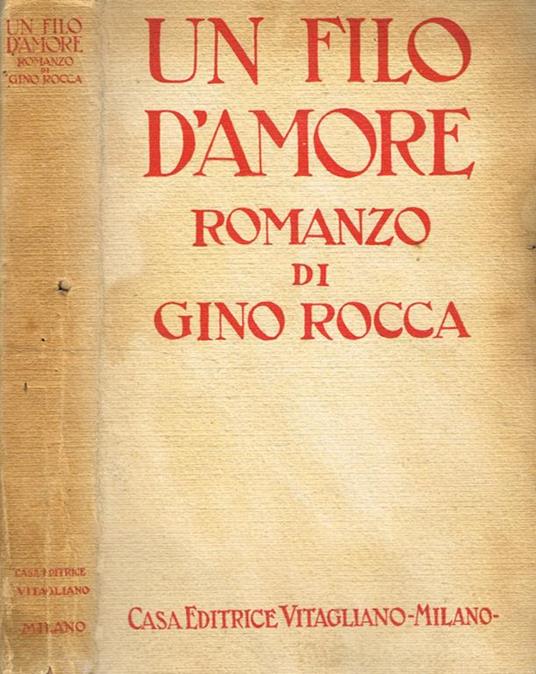 Un Filo D'Amore - Gino Rocca - copertina