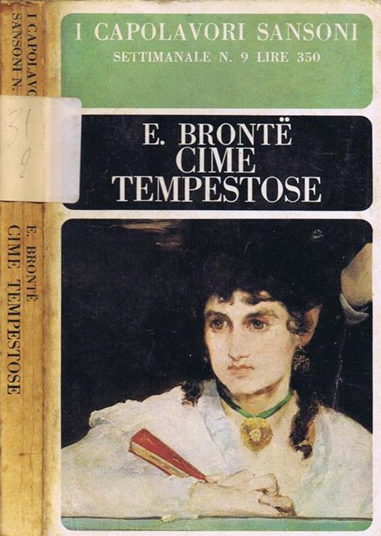 Cime Tempestose - Emily Brontë - copertina