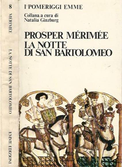 La notte di San Bartolomeo - Prosper Mérimée - copertina