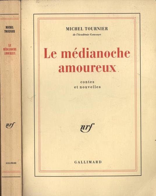 Le mèdianoche amoureux - Michel Tournier - copertina