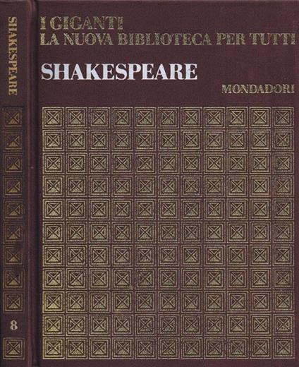 William Shakespeare - copertina