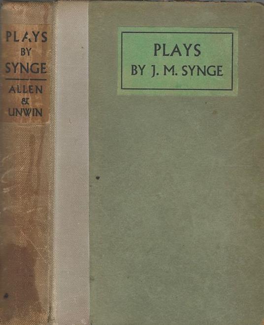 Plays - John M. Synge - copertina