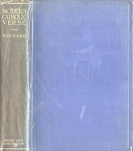 The book of modern catholic verse - Theodore Maynard - copertina