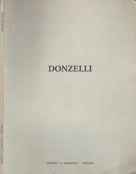 Bruno Donzelli - copertina