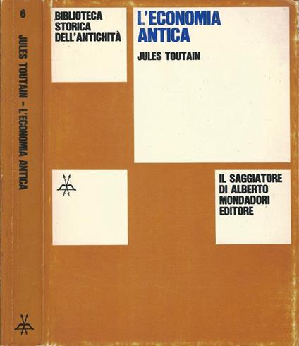 L' economia antica - Jules Toutain - copertina