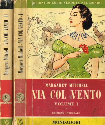 Via col vento 2voll - Margaret Mitchell - copertina