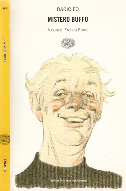 Mistero Buffo - Dario Fo - copertina