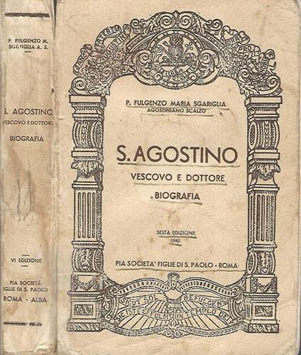 S. Agostino vescovo e dottore - copertina