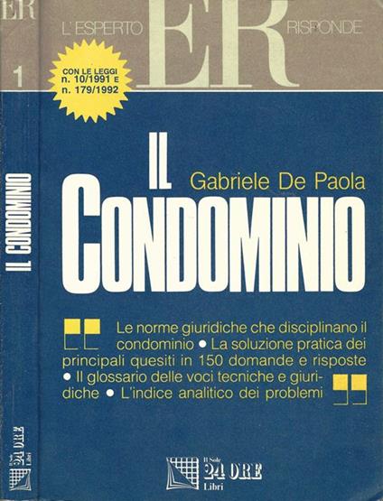 Il condominio - Gabriele De Paola - copertina