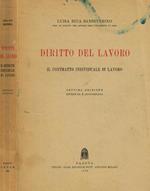 Diritto del lavoro. Il contratto individuale di lavoro