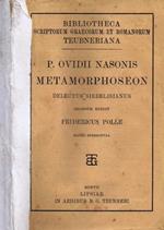 Metamorphoseon. Delectus Siebelisianus Seorsum Editit Fridericus Polle