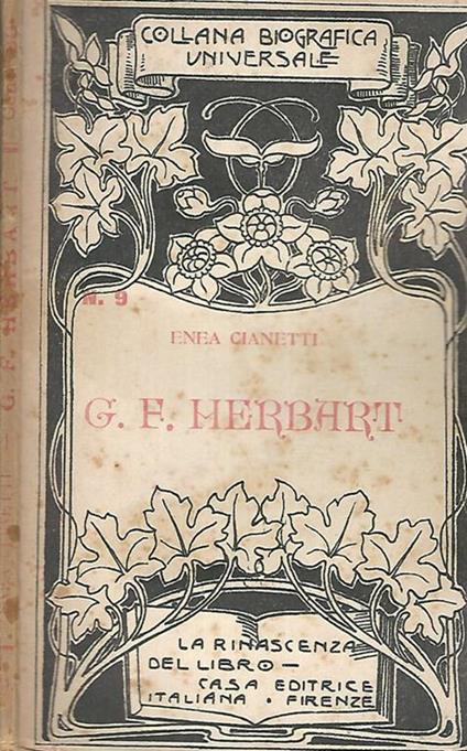 G. F. Herbart - Enea Cianetti - copertina