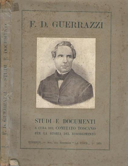 F. D. Guerrazzi. Studi e documenti - copertina