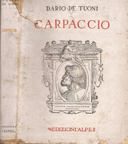Carpaccio - Dario De Tuoni - copertina