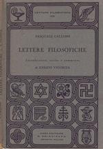 Lettere filosofiche. su le vicende della Filosofia relativamente a principi delle conoscenze umane da Cartesio sino a Kant inclusivamente