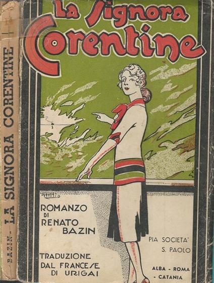 La signora Corentine - René Bazin - copertina