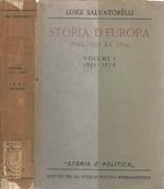 Storia d'Europa dal 1871 al 1914. Vol. I, tomo II. 1871. 1878