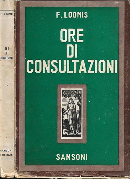 Ore di consultazioni - F. Loomis - copertina