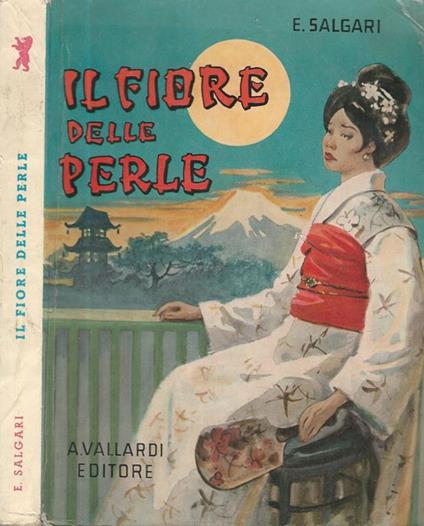 Il fiore delle perle - Emilio Salgari - copertina