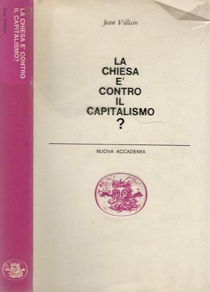 La chiesa è contro il capitalismo ? - Jean Villain - copertina