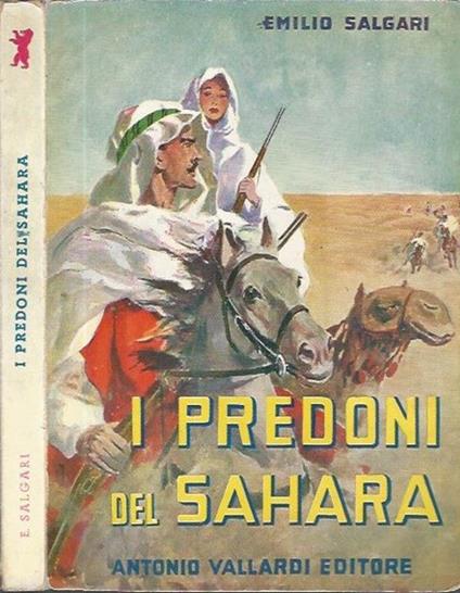 I predoni del Sahara - Emilio Salgari - copertina