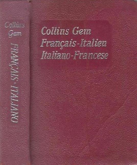 Collins Gem: Francais - Italien - Italiano - Francese - copertina